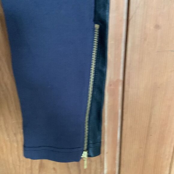 Isabella Oliver Dover black leather maternity leggings - Picture 9 of 10